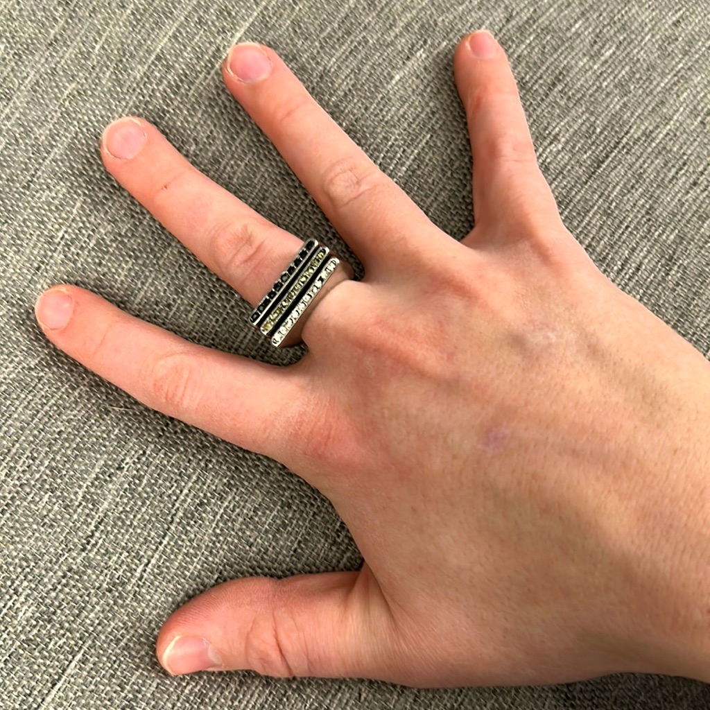 Silver Ring Stack